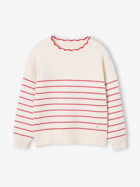 Fille-Pull, gilet, sweat-Pull fille manches longues