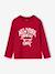 T-shirt manches longues garçon anthracite+blanc+cappuccino+rouge+vert sauge - vertbaudet enfant 