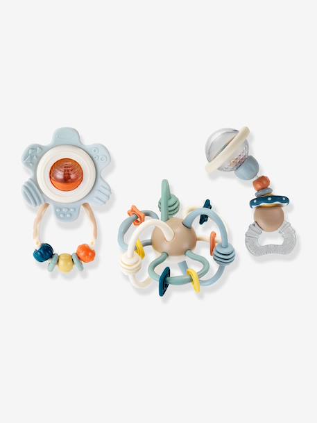 Cadeauset babyrammelaars meerkleurig - vertbaudet enfant 