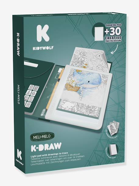 Tablette lumineuse K-draw PAD vert foncé - vertbaudet enfant 