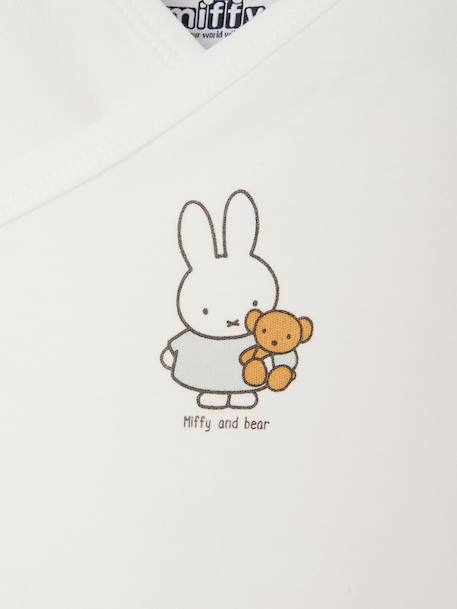 Lot de 2 bodies naissance Miffy manches longues vert d'eau - vertbaudet enfant 