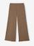 Legging large fille gris chiné+taupe - vertbaudet enfant 
