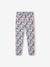 Legging technique sport imprimé fille anthracite+vieux rose - vertbaudet enfant 