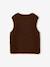Mouwloos vest chocoladebruin+zandbeige+zwart - vertbaudet enfant 