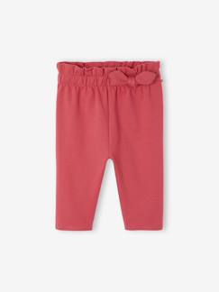 -Pantalon en molleton bébé taille élastiquée