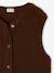 Veste sans manches chocolat+noir+sable - vertbaudet enfant 