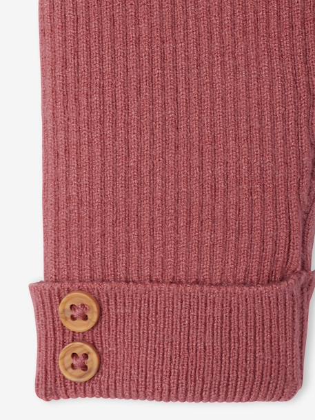 Legging en tricot bébé beige+vanille+vert de gris+vieux rose - vertbaudet enfant 