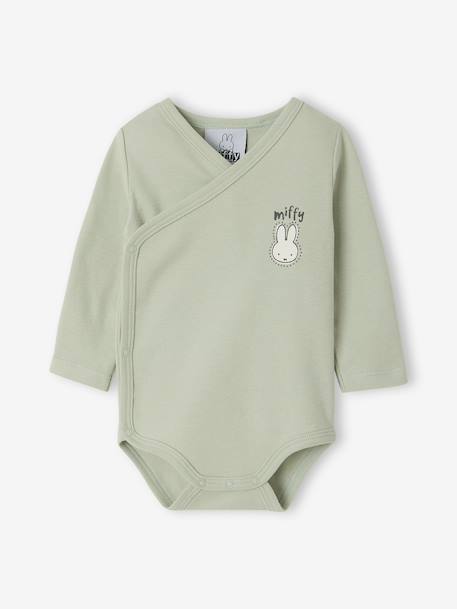 Set van 2 uniseks geboorte-rompers blauwgroen - vertbaudet enfant 