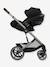 Autostoelbekleding Cloud G3 Tissu Plus beige+zwart - vertbaudet enfant 