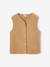 Veste sans manches chocolat+noir+sable - vertbaudet enfant 