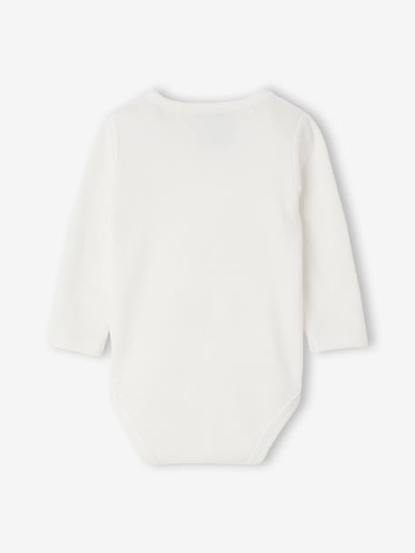 Set van 2 uniseks geboorte-rompers blauwgroen - vertbaudet enfant 
