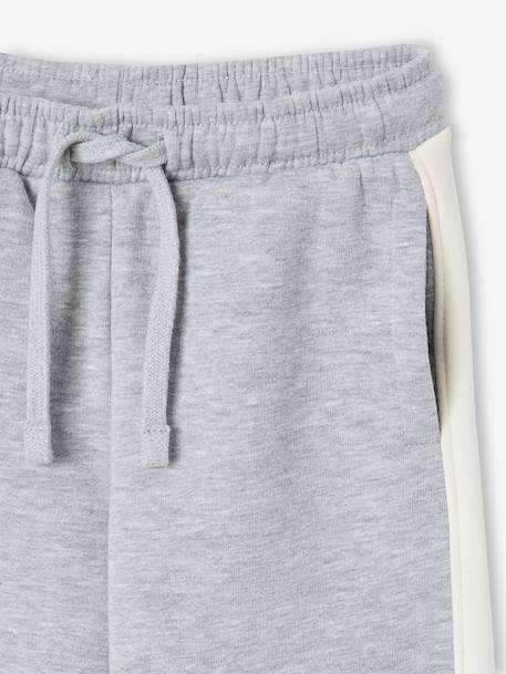 Pantalon jogging large fille gris chiné - vertbaudet enfant 