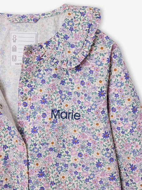 Tablier fille personnalisable lilas poudré - vertbaudet enfant 