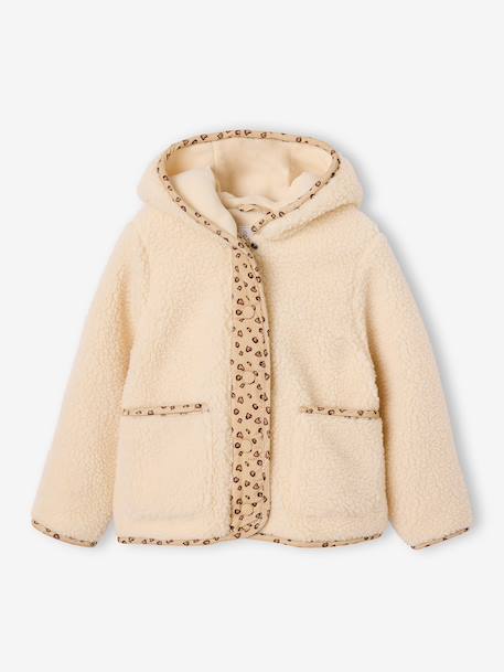 Fille-Manteau, veste-Veste à capuche fille