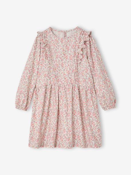 Fille-Robe-Robe courte fille manches longues