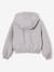 Sweat à capuche zippé fille gris chiné - vertbaudet enfant 