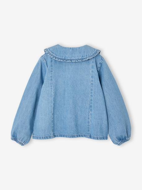 Chemise manches longues fille double stone - vertbaudet enfant 
