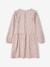 Robe courte fille manches longues vanille - vertbaudet enfant 