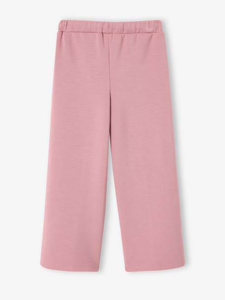 Pantalon jogging large fille vieux rose - vertbaudet enfant 