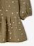 Robe courte fille écru+kaki - vertbaudet enfant 