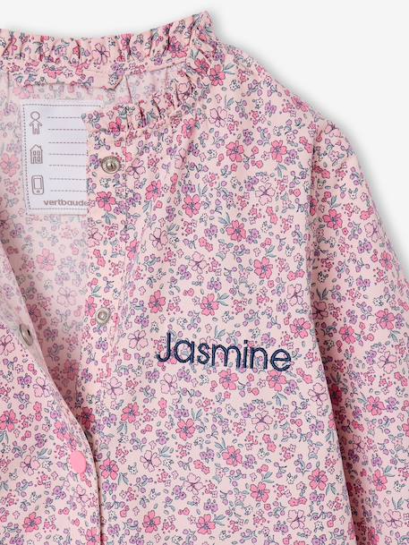 Tablier fille pressionné personnalisable rose dragée - vertbaudet enfant 