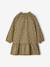Robe courte fille écru+kaki - vertbaudet enfant 