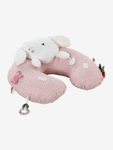 Coussin bébé des découvertes blanc+écru+marron+Rose+rouge+vert - vertbaudet enfant 