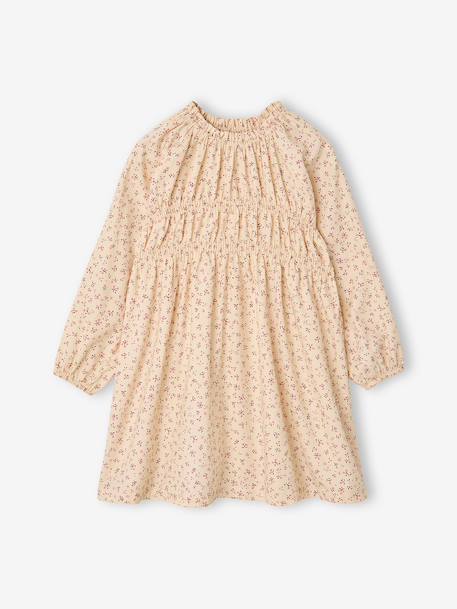 Fille-Robe courte fille manches longues