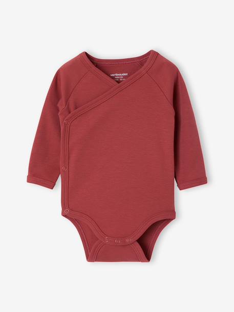 Set van 5 meegroeirompers met lange mouwen rozen - vertbaudet enfant 