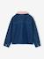 Veste denim fille col velours bleu moyen - vertbaudet enfant 