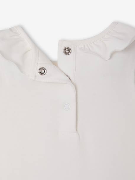 Set van 2 newborn rompers met kraag lichtroze - vertbaudet enfant 