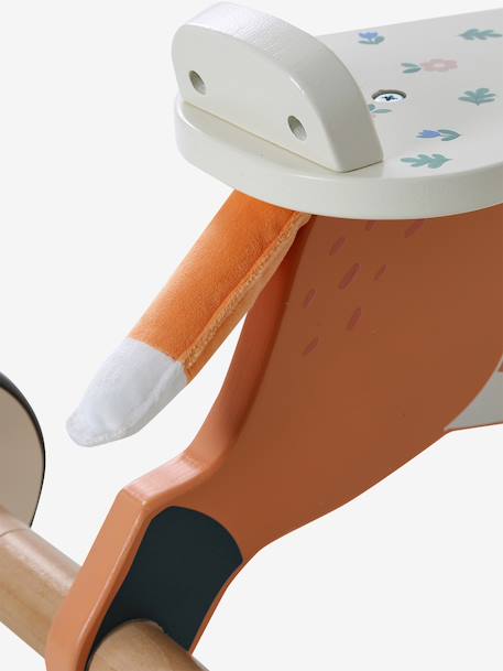 Porteur renard en bois FSC® orange - vertbaudet enfant 