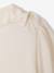 Babyshirt met lange mouwen en print ecru - vertbaudet enfant 
