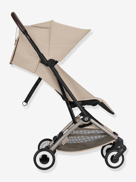 Poussette Orfeo compacte beige+marron+noir - vertbaudet enfant 