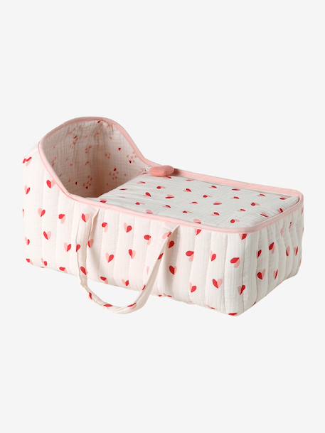 Couffin poupon jaune+noir+rose - vertbaudet enfant 