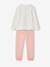 Pyjama fille velours écru - vertbaudet enfant 