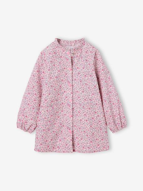 Tablier fille pressionné personnalisable rose dragée - vertbaudet enfant 
