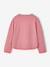 T-shirt manches longues fille écru+mauve - vertbaudet enfant 