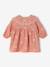 Robe bébé fille manches longues abricot - vertbaudet enfant 