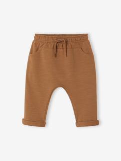 Baby-Babybroek uit molton voor jongens 