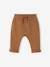 Babybroek uit molton voor jongens donker lindegroen+karamel+Marine grijs+taupe+zandbeige - vertbaudet enfant 