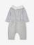 Ensemble 3 pièces bébé personnalisable gris chiné - vertbaudet enfant 