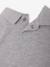 Lot de 2 bodies naissance manches longues col polo gris chiné - vertbaudet enfant 