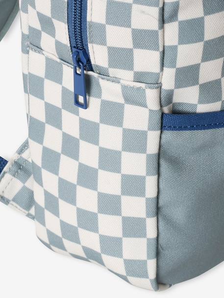 Sac à dos bébé personnalisable bleu grisé - vertbaudet enfant 