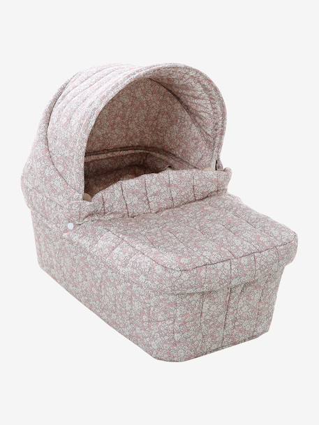 Poppenwagen ecru+rozen+zwart - vertbaudet enfant 