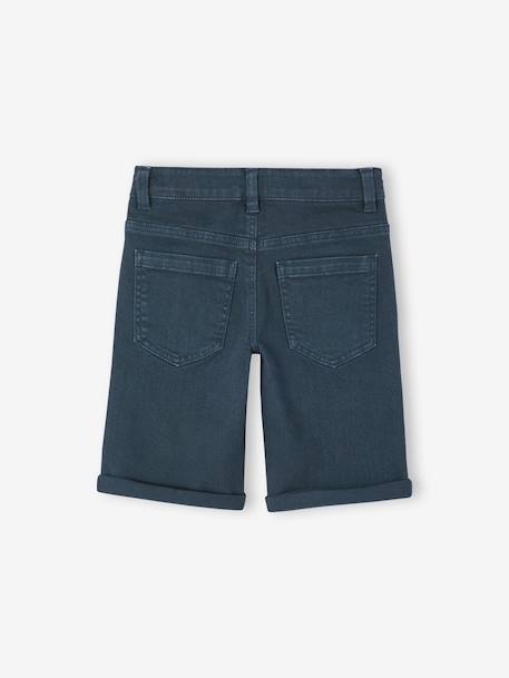 Bermuda garçon 5 poches morphologie fin marine - vertbaudet enfant 