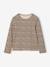 Lot de 3 T-shirts manches longues fille écru+encre+vanille - vertbaudet enfant 