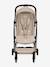 Poussette Orfeo compacte beige+marron+noir - vertbaudet enfant 
