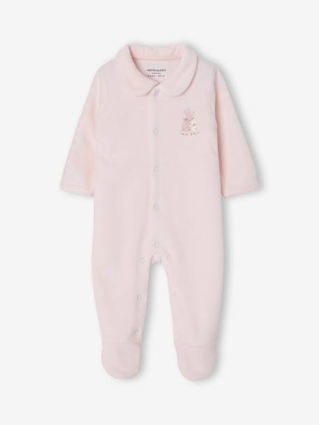 Set van 2 boxpakken voor baby's cappuccino+lichtroze+saliegroen - vertbaudet enfant 