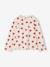 Meisjes T-shirt met lange mouwen ecru+grijs+marineblauw - vertbaudet enfant 
